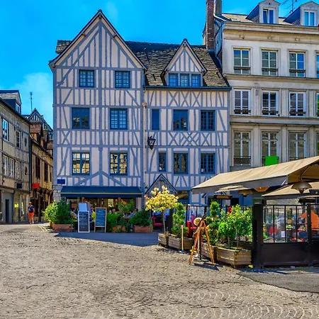 Geoffroy Sublime Duplex A Proximite De La Place Du Vieux Marche شقة روان